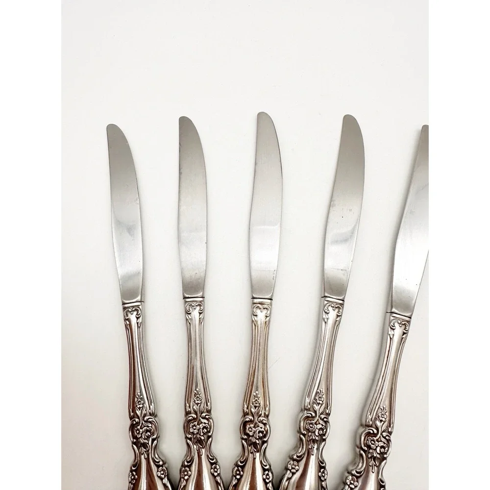 Oneida Community Stainless‎ Louisiana 5 Piece Dinner Knife Set